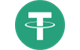 USDT Tether stablecoin betalingsikon